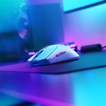 Glorious Mouse Model O2 Wireless - Matte White