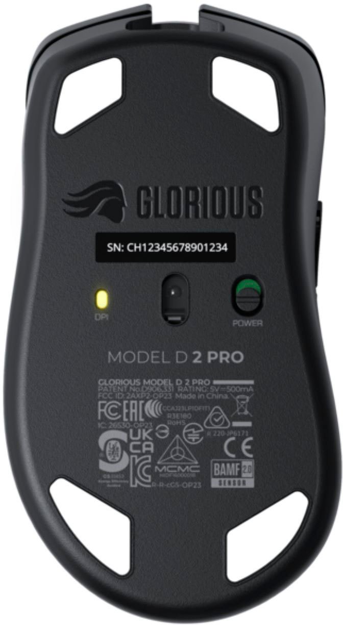 Glorious Mouse Model D 2 PRO Wireless Black