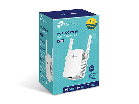 AC1200 Mesh Wi-Fi Range Extender