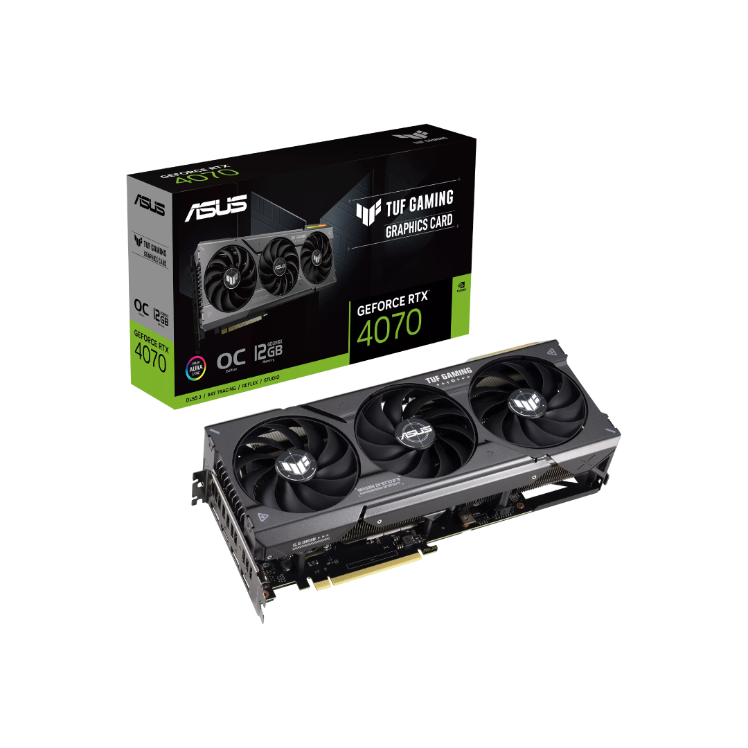 ASUS TUF Gaming GeForce RTX™ 4070 12GB GDDR6X OC Edition