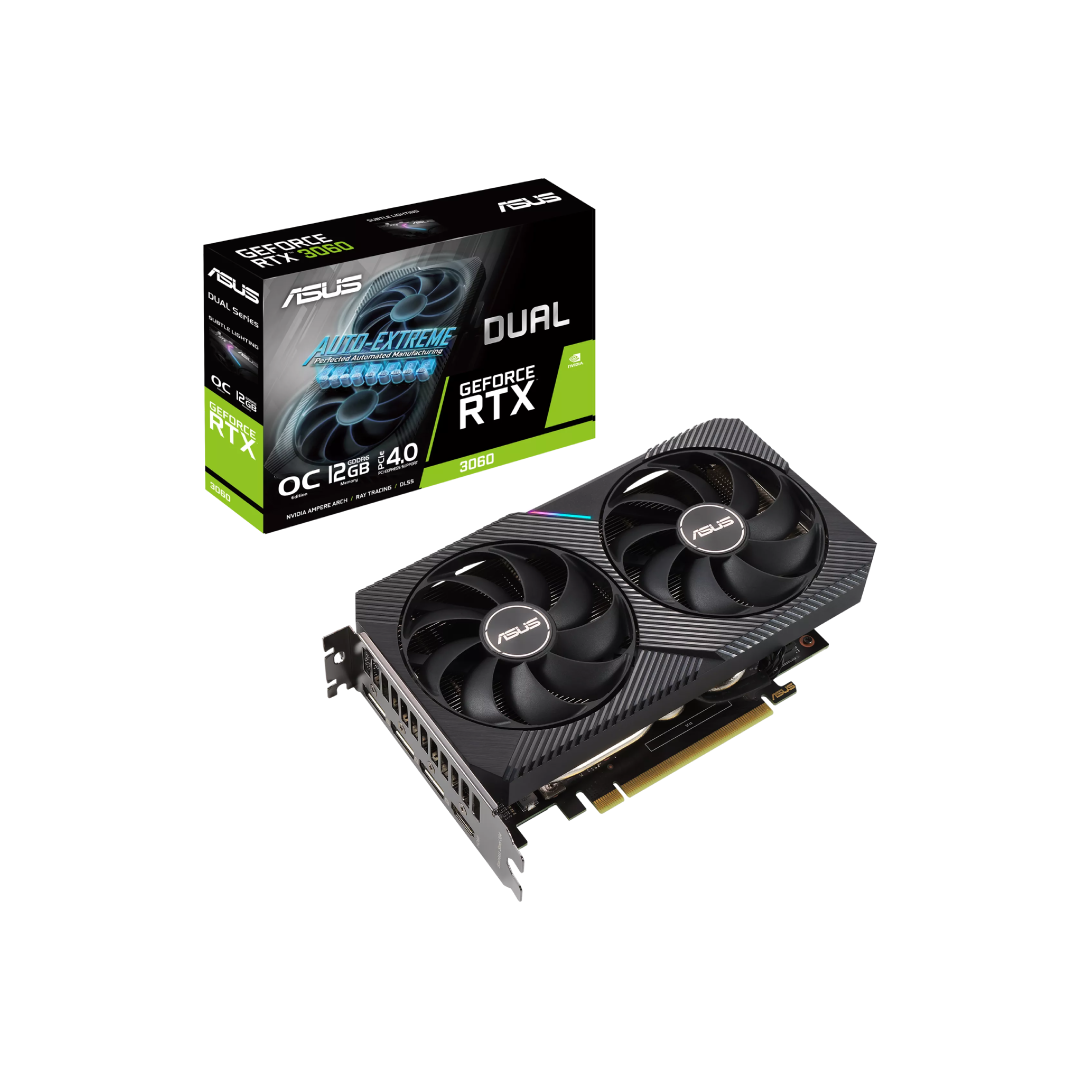 ASUS Dual GeForce RTX™ 3060 V2 OC Edition 12GB GDDR6