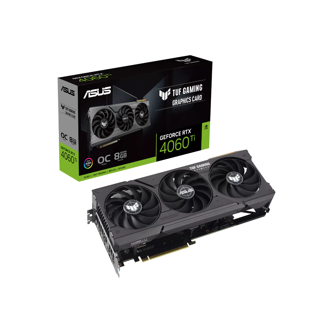 ASUS TUF Gaming GeForce RTX™ 4060 Ti 8GB GDDR6 OC Edition