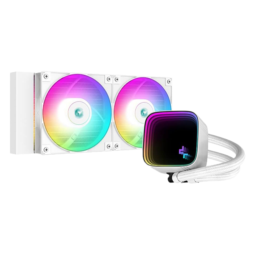 DEEPCOOL LS520 SE A-RGB WHITE AIO CPU Liquid Cooler