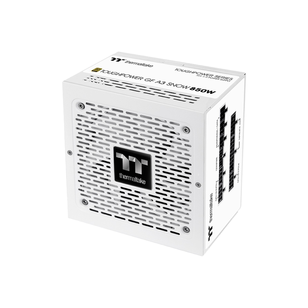 Thermaltake Toughpower GF A3 850W 80 PLUS Gold TT Premium Edition White ATX3.0 PCIE 5.0 Full Modular PSU