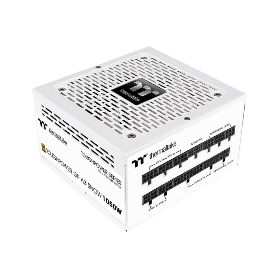 Thermaltake Toughpower GF A3 1050W 80 PLUS Gold TT Premium Edition White ATX3.0 PCIE 5.0 Full Modular PSU