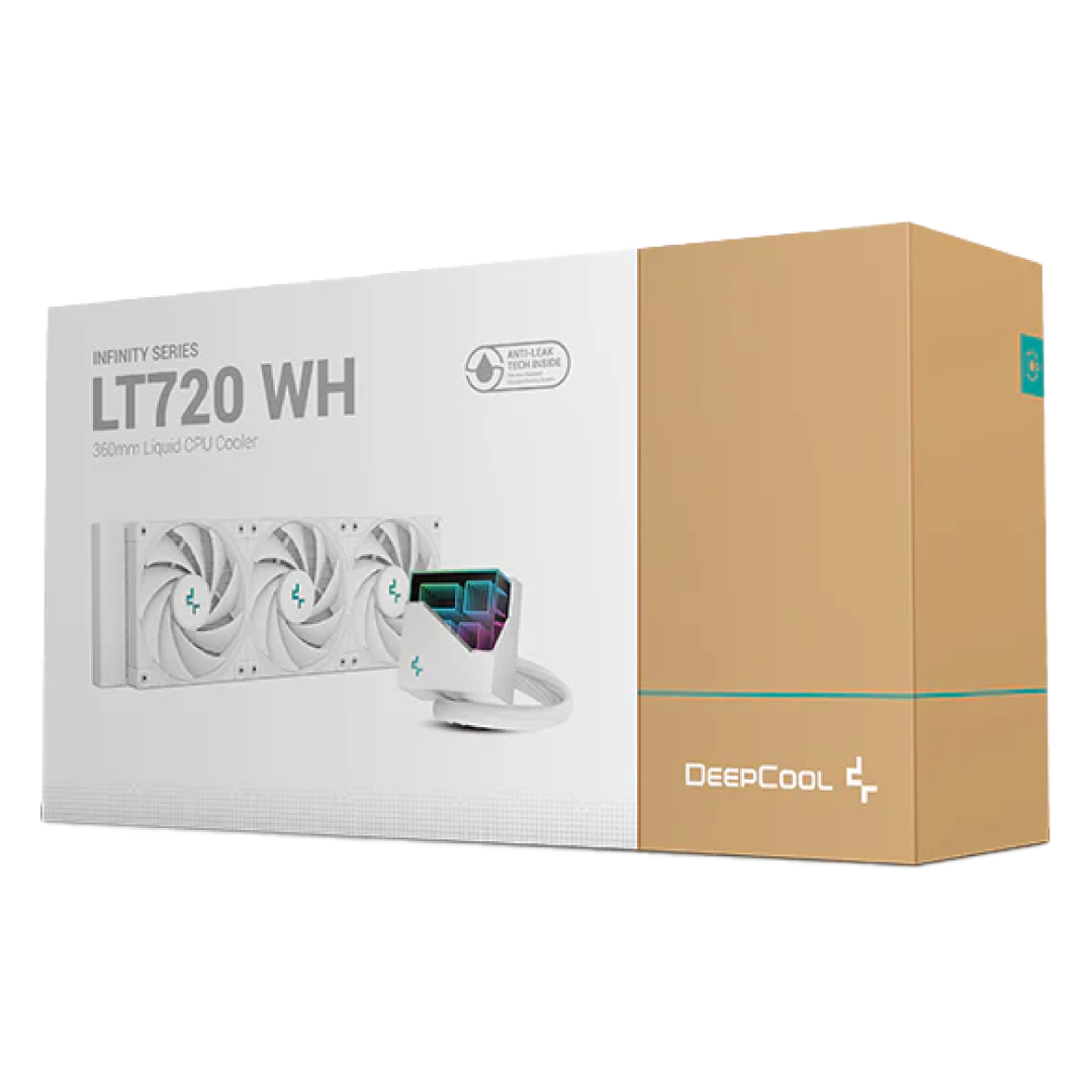 DEEPCOOL LT720 White AIO CPU Liquid Cooler