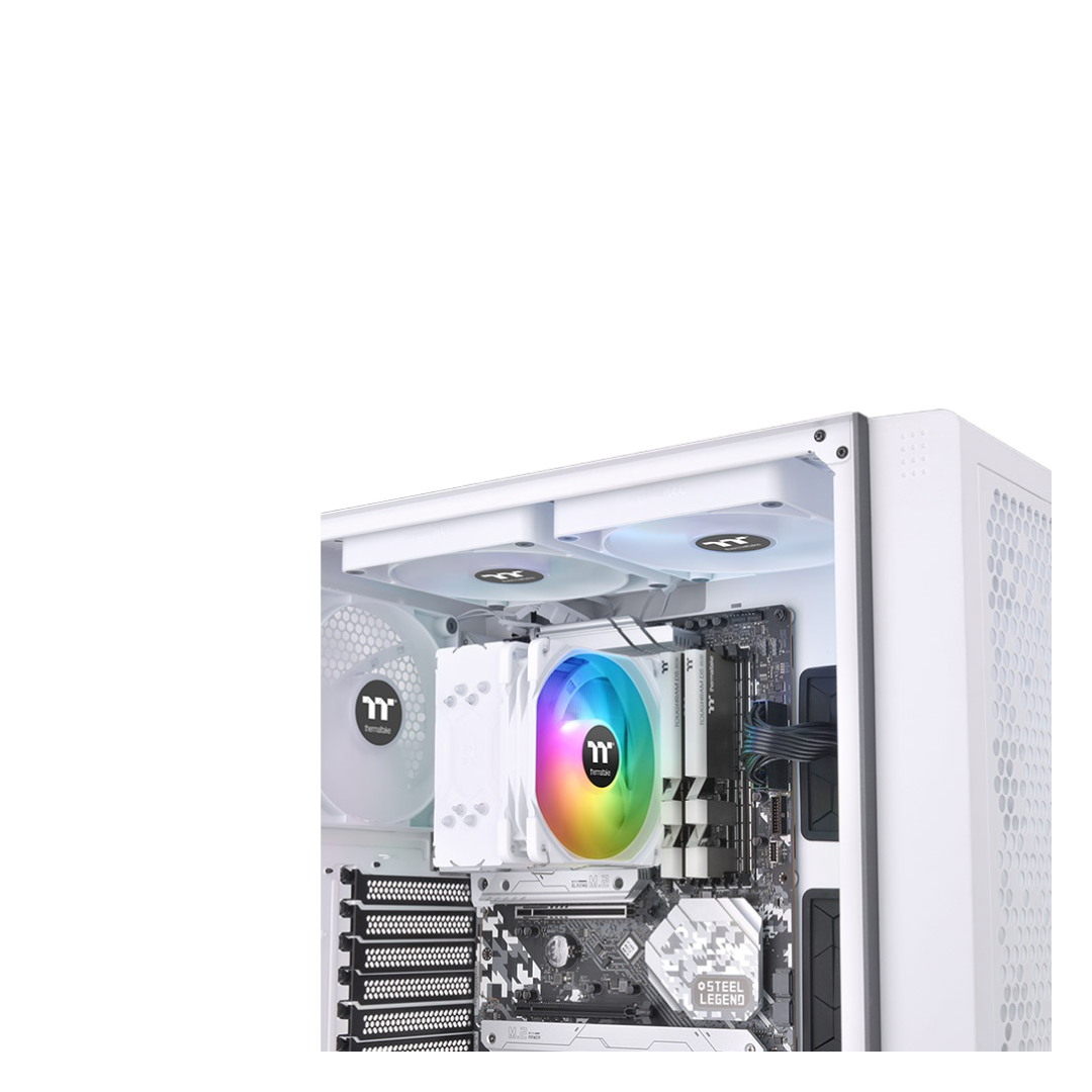 Thermaltake UX200 SE ARGB Lighting CPU Air Cooler White