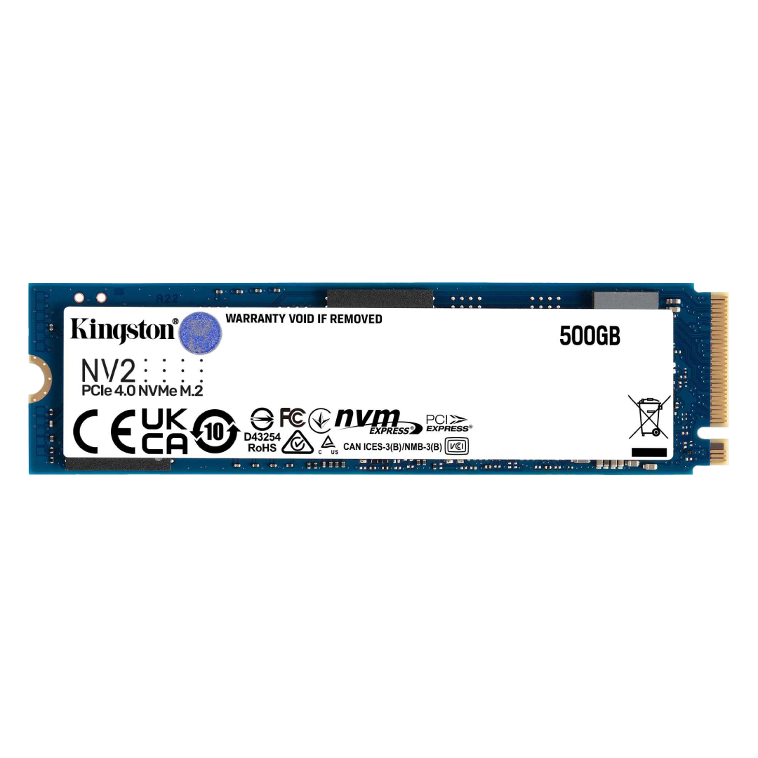 Kingston NV2 PCIe 4.0 NVMe SSD 500GB