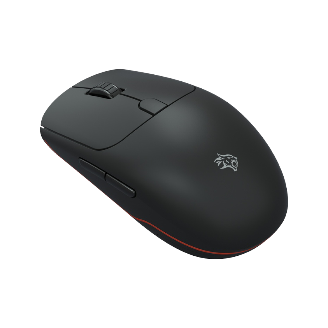 Porodo 2 in 1 2.4G Wireless Office Mouse - Black