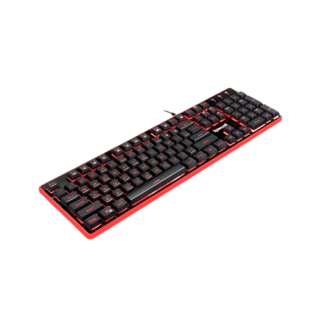 Redragon S107 Gaming Keyboard, Mouse, Mouse pad, Mechanical Feel 104 Key RGB LED Keyboard, Wired 3200 DPI Mouse, Large Mouse Pad for PC Computer Games