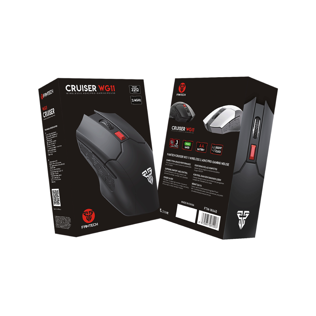 CRUISER WG11 WIRELESS 2.4GHZ PRO-GAMING MOUSE