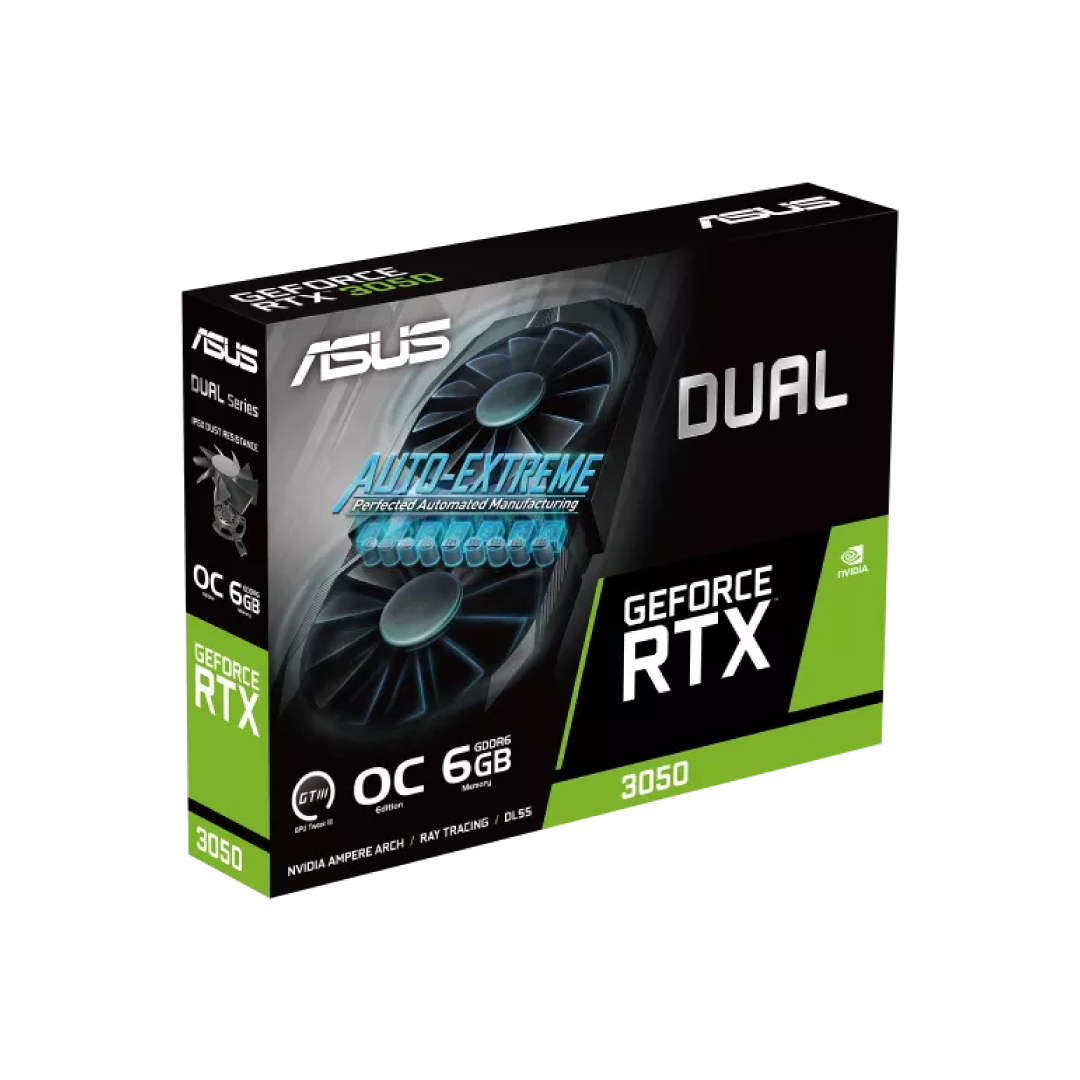 ASUS DUAL RTX 3050 6GB GDDR6