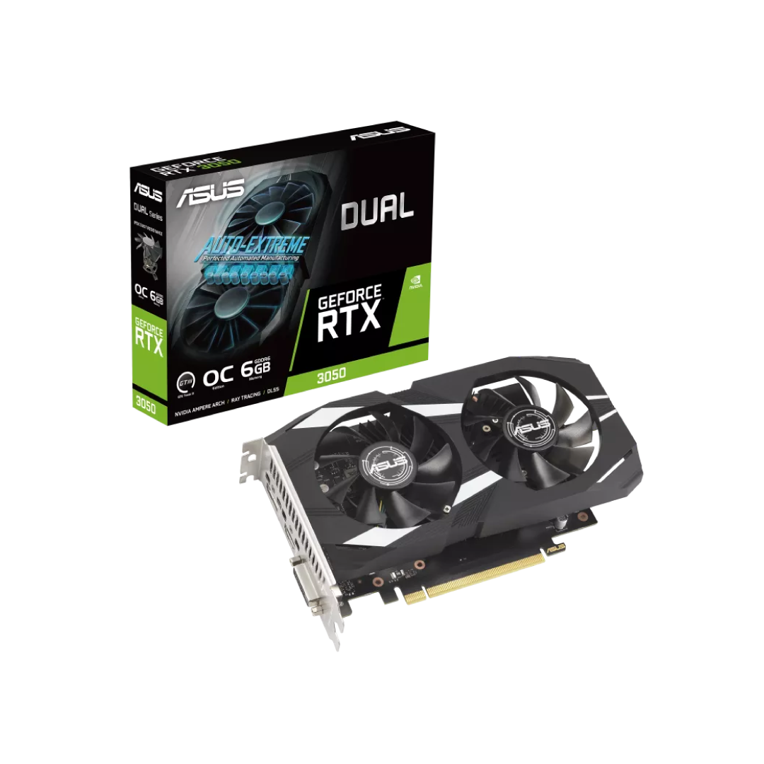 ASUS DUAL RTX 3050 6GB GDDR6