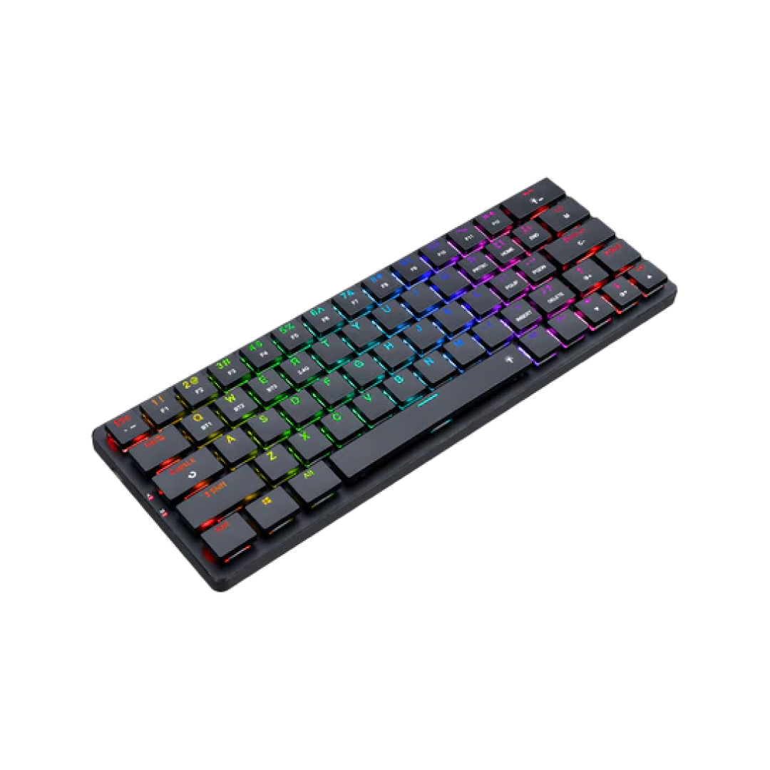 Redragon Elise K624P-KBS 2.4G/Bluetooth/Wired 63 key Low-profile mechanical keyboard