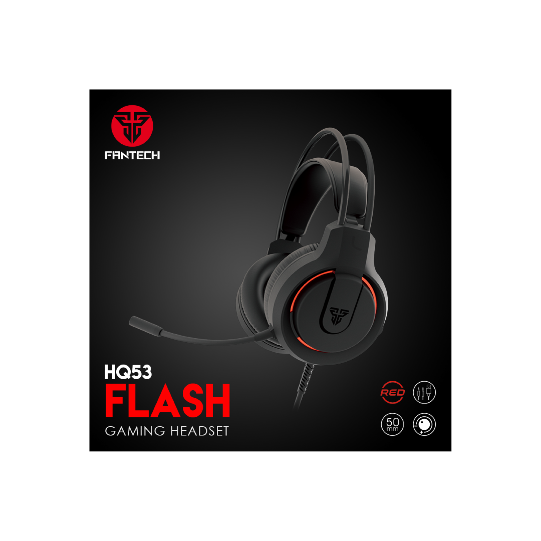 FANTECH FLASH HQ53 LIGHTWEIGHT GAMING HEADSET