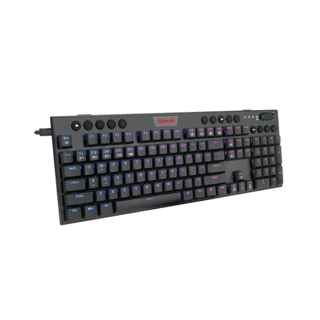 Redragon K618 Horus Wireless RGB Low Profile Mechanical Keyboard