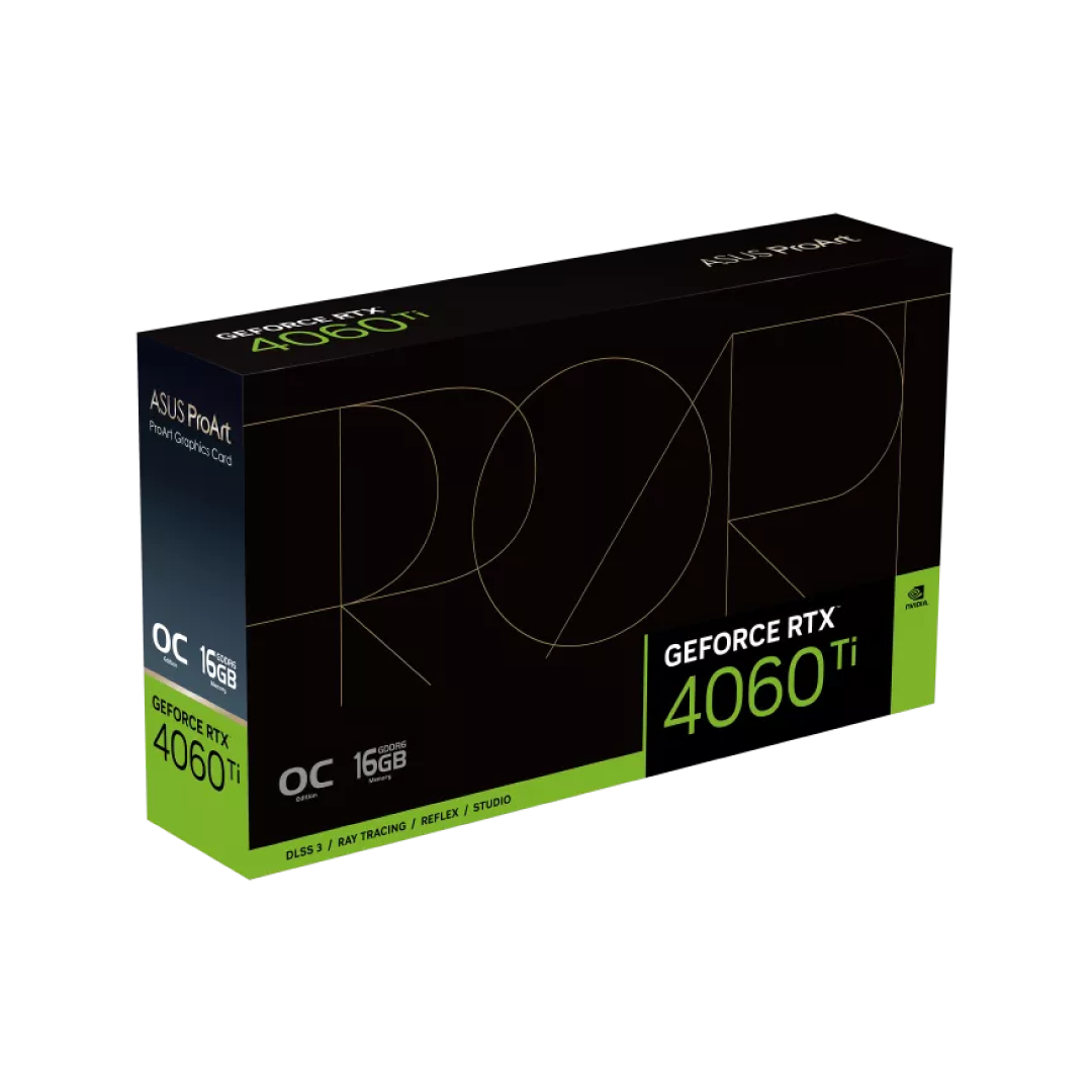 ASUS ProArt GeForce RTX™ 4060 Ti OC edition 16GB GDDR6