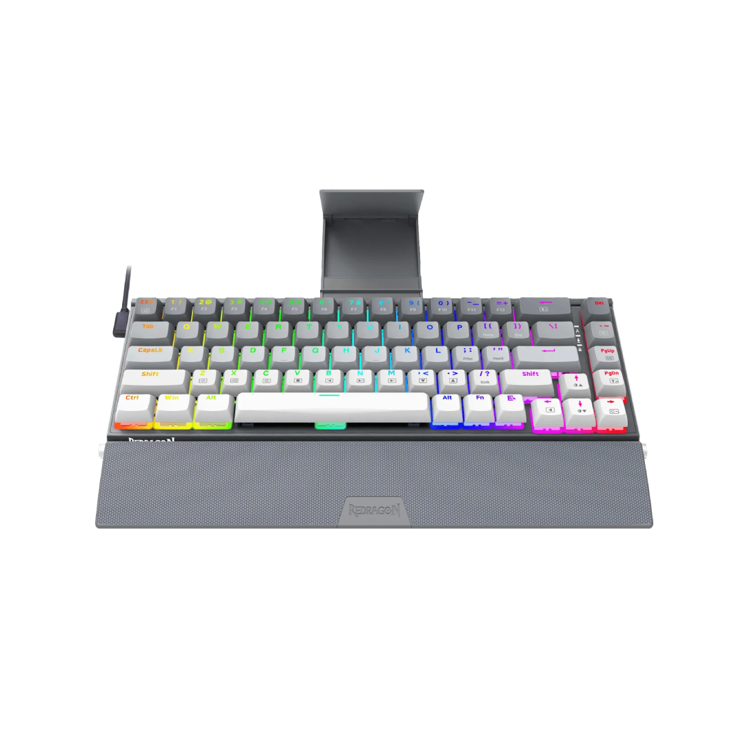 RedragonK641G-GW-RGB-PRO SHACO PRO 60% Aluminum RGB Mechanical Keyboard