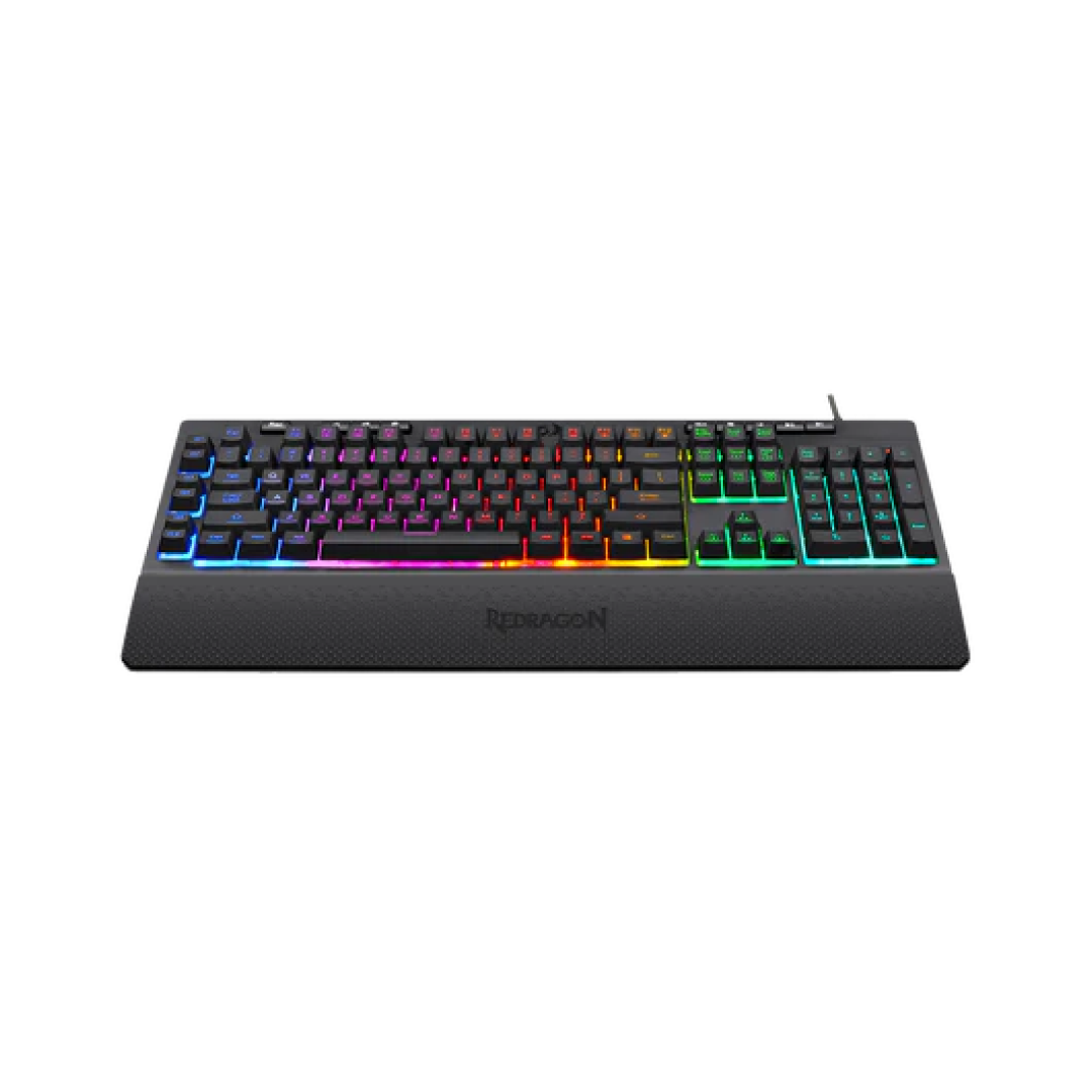 Redragon K512 SHIVA RGB Membrane Gaming Keyboard with Multimedia Keys