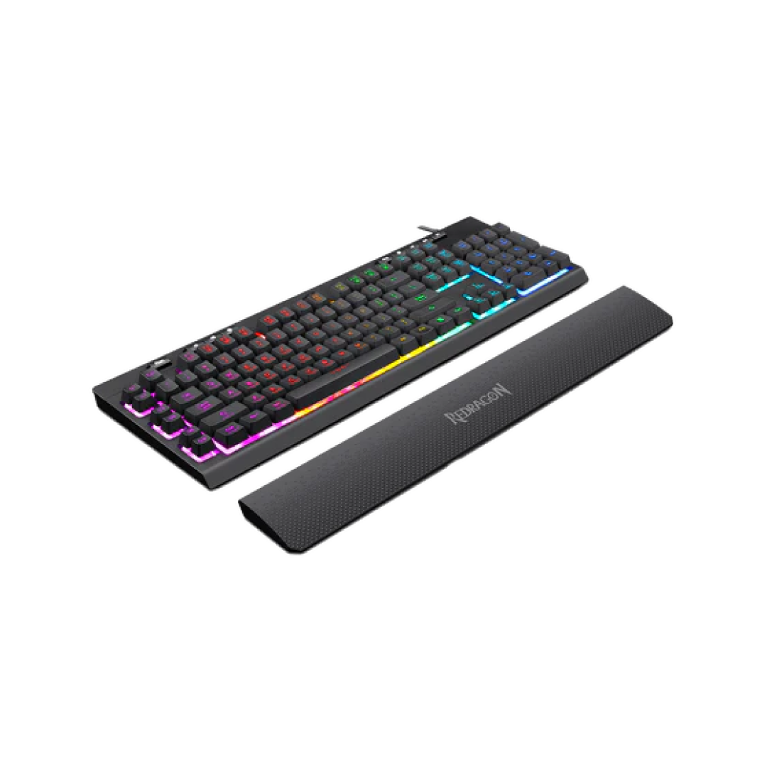 Redragon K512 SHIVA RGB Membrane Gaming Keyboard with Multimedia Keys