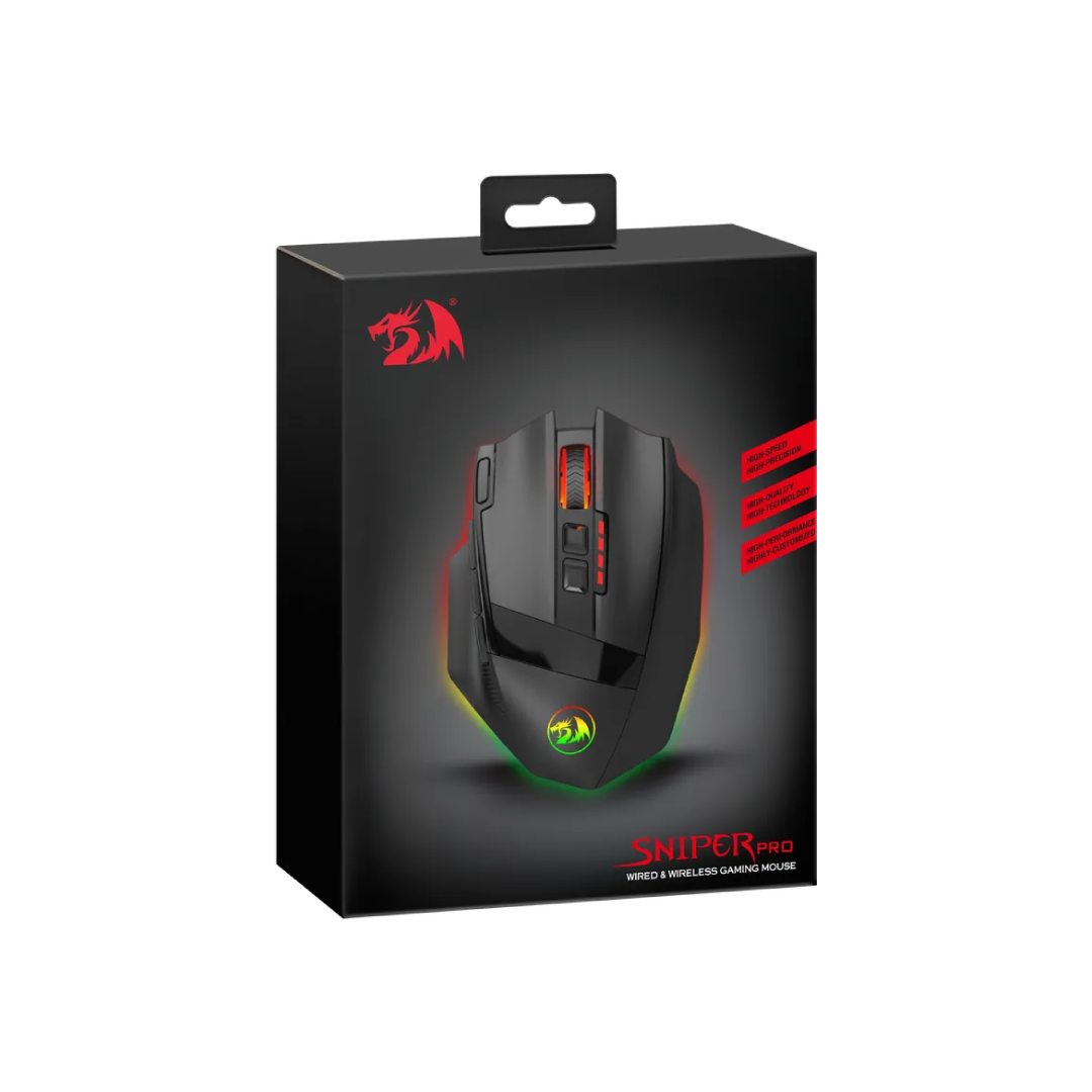 Redragon Sniper Pro M801P-RGB Dual mode gaming mouse