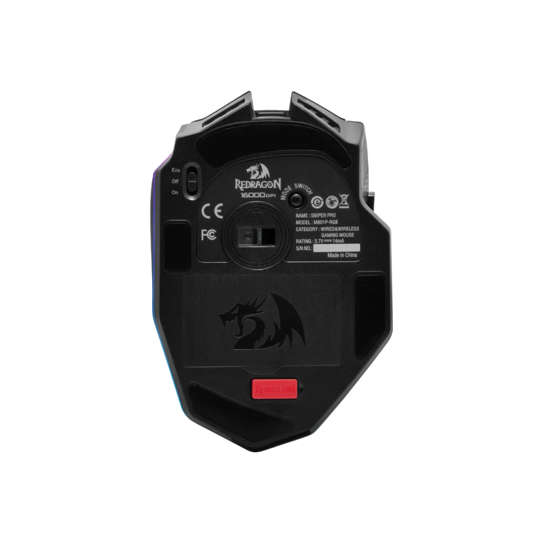 Redragon Sniper Pro M801P-RGB Dual mode gaming mouse