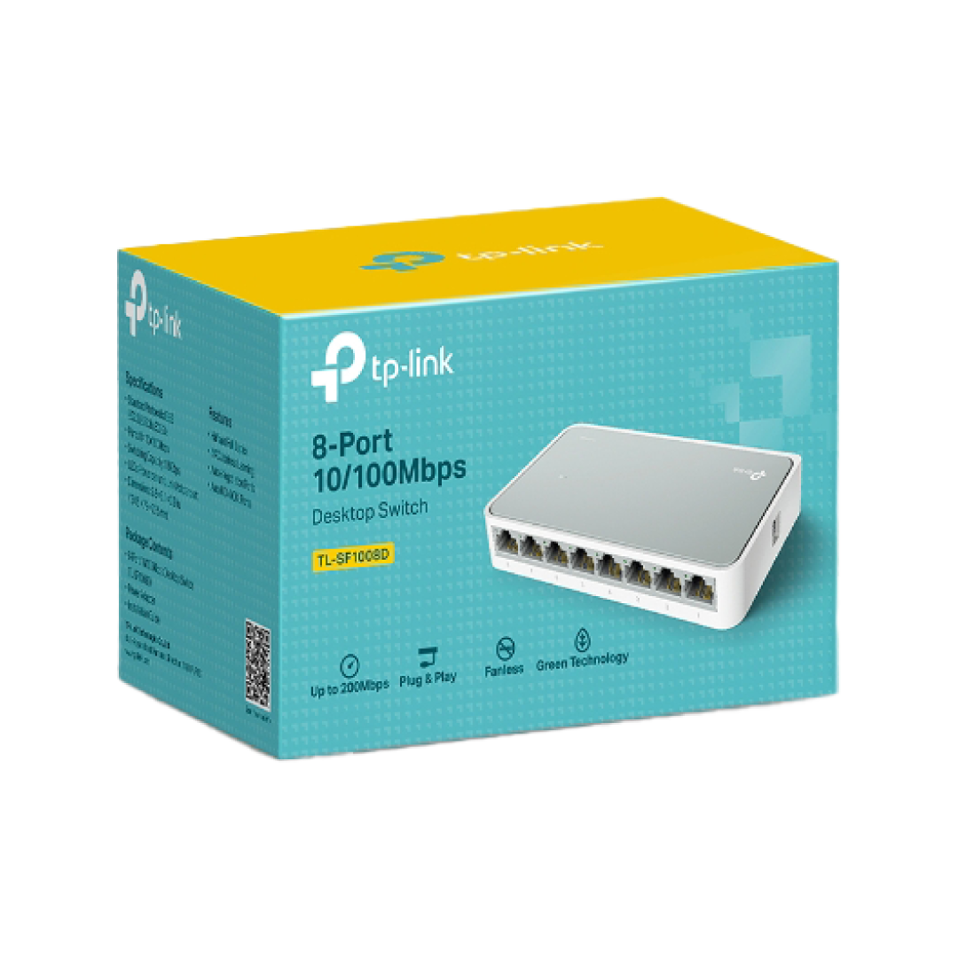 8-Port 10/100Mbps Desktop Switch