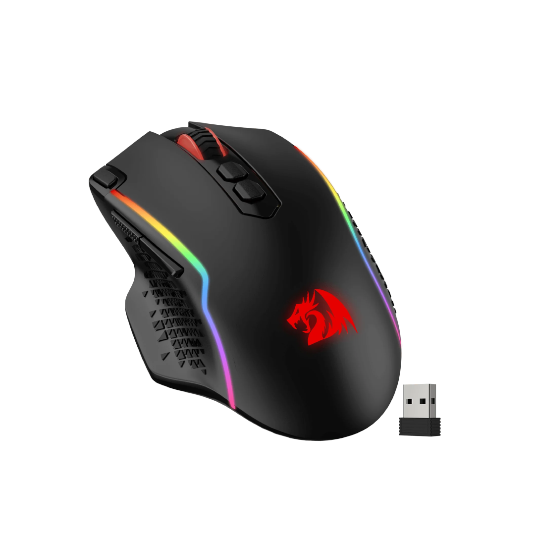 Redragon M810 Pro Wireless Gaming Mouse, 10000 DPI Wired/Wireless Gamer Mouse