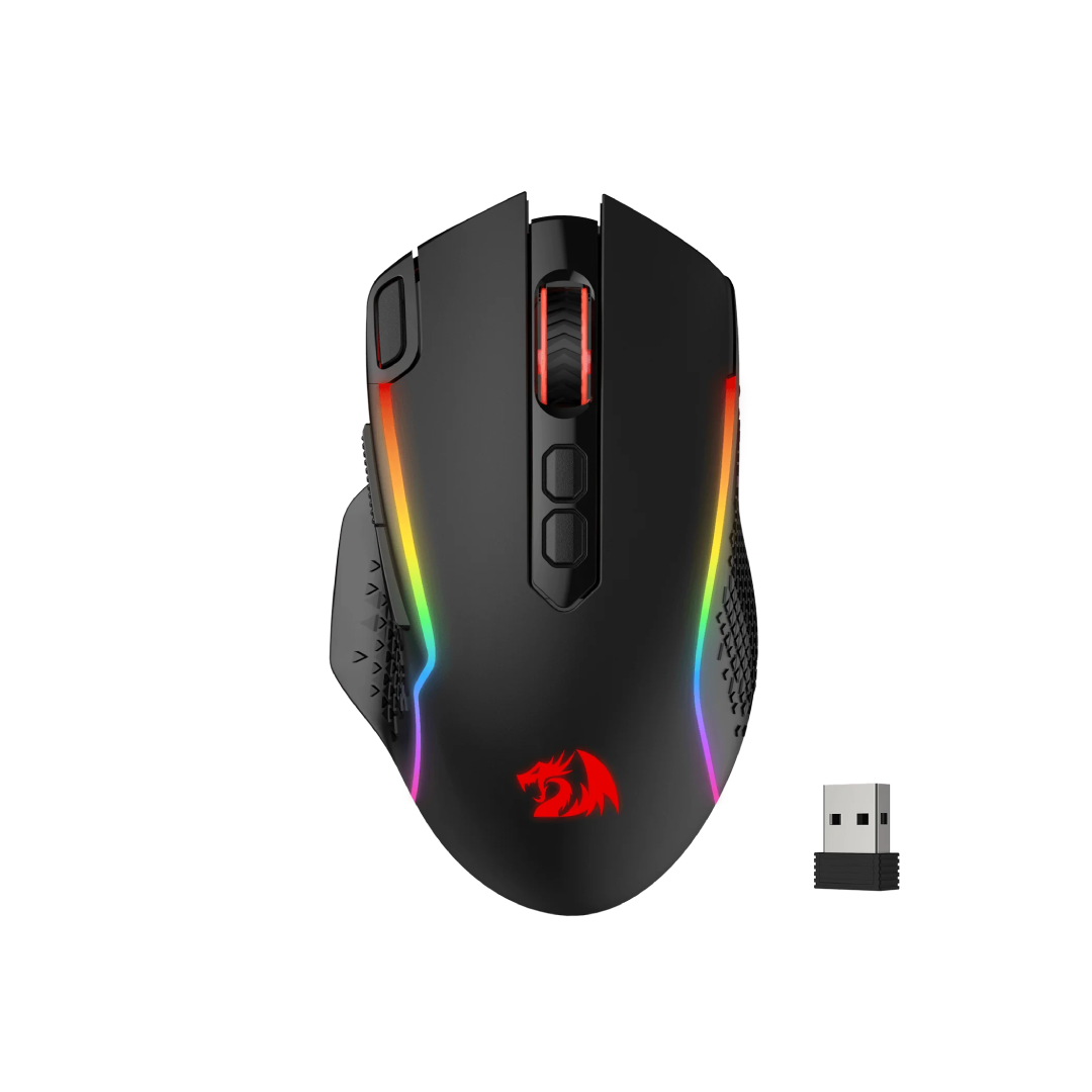 Redragon M810 Pro Wireless Gaming Mouse, 10000 DPI Wired/Wireless Gamer Mouse