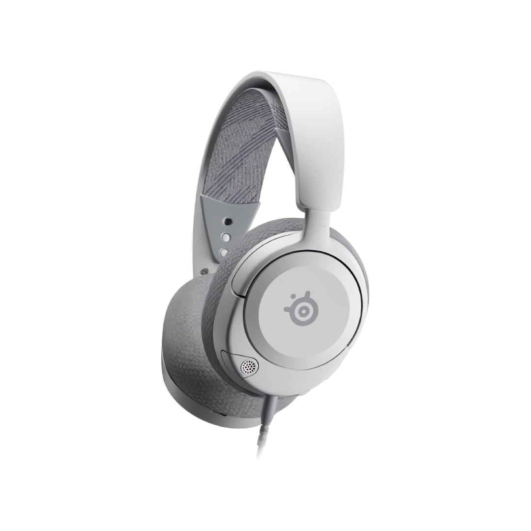 SteelSeries Arctis Nova 1 delivers premium gaming audio with powerful custom-tuned Nova Acoustic drivers for rich, detailed sound. Designed for comfort, it features the ComfortMAX system with adjustable and lightweight components for long sessions. The clear noise-cancelling microphone ensures crisp voice communication, while multi-platform compatibility lets you play on PC, PlayStation, Xbox, Switch, and mobile. With its sleek design and durable build, the Arctis Nova 1 offers exceptional sound and comfort