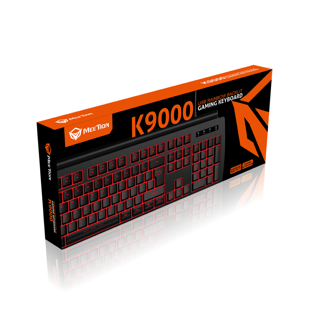 MEETION USB Backlit Gaming Keyboard K9000