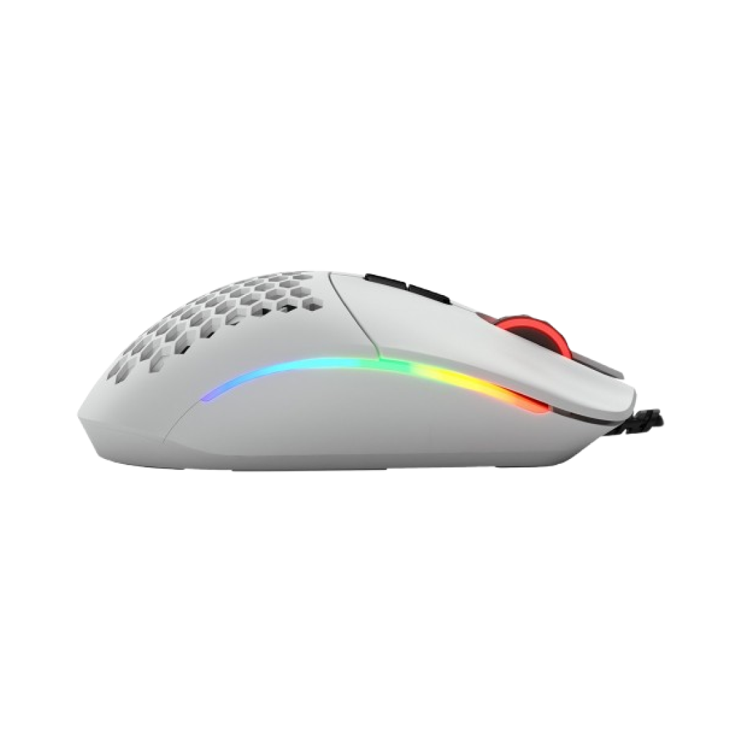 Unbelievably lightweight. Incredibly comfortable. The Model I is the ideal MOBA & MMO gaming mouse thanks to its ergonomic design, 9 programmable buttons, modular side controls, and thumb rest.