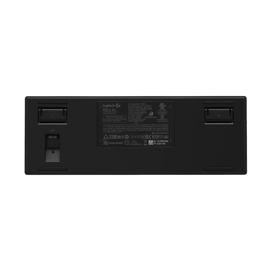 LIGHTSPEED Wireless 60 Percent Gaming Keyboard with KEYCONTROL, LIGHTSYNC RGB, and Optical Switches.