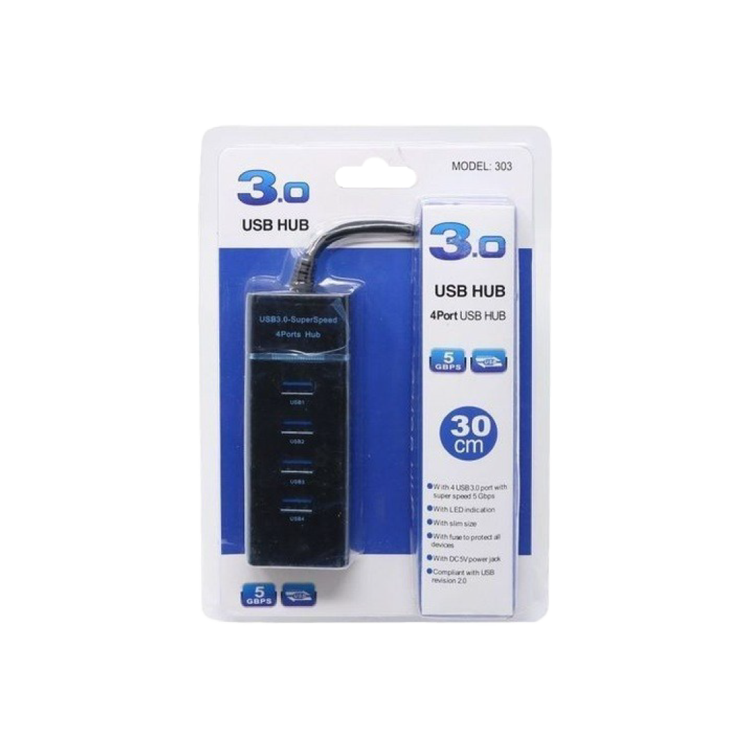 USB HUB 4 PORTS 3.0