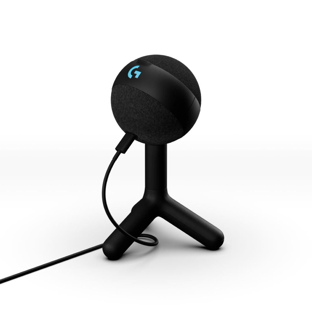 Logitech G Yeti Orb is a premium gaming microphone with LIGHTSYNC RGB, a condenser capsule optimized for game streaming, and Blue VO!CE presets that delivers best-in-class audio performance and ease of use via a simple USB connection.