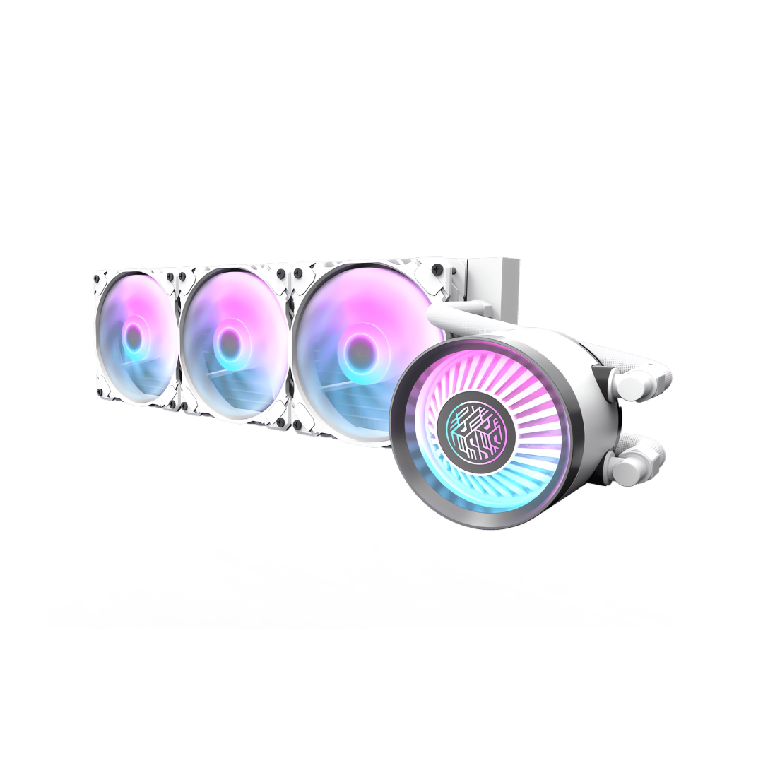 DARKFLASH Nebula DN 360 Liquid CPU Cooler - White