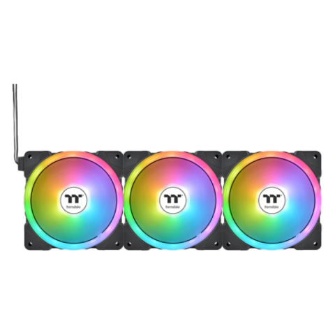 Thermaltake SWAFAN EX12 3-Pack ARGB Black