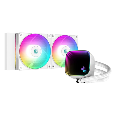 DEEPCOOL LS520 SE A-RGB WHITE AIO CPU Liquid Cooler