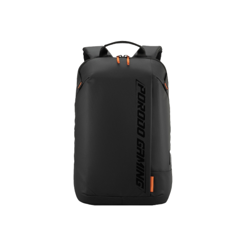 Porodo Gaming Water-Resistant PU Laptop Backpack With USB-C Port - Black