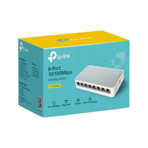 8-Port 10/100Mbps Desktop Switch