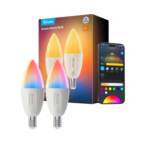 Govee RGBWW Smart LED Bulb 2Packs E14 - B600C