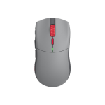 Glorious Series One PRO Wireless Mouse - Centauri - Grey/Red - Forge