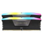 Corsair VENGEANCE® RGB 32GB (2x16GB) DDR5 DRAM 7200MHz C34 Black RAM